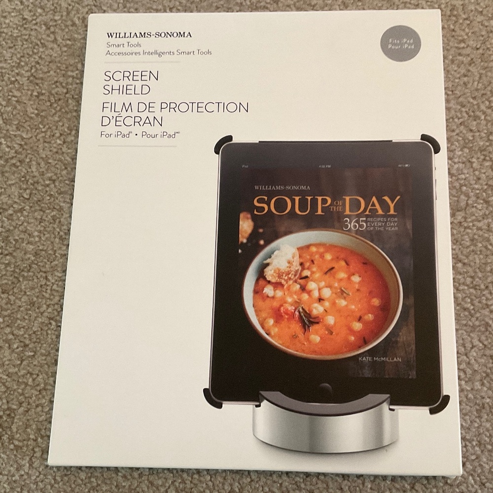 screen shield, fits iPad, new condition